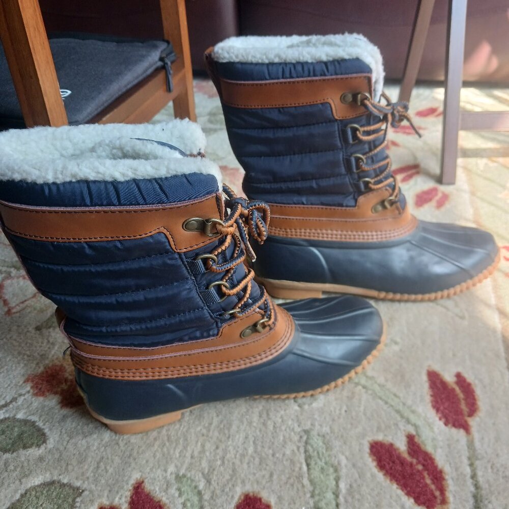 Lands end womens duck boot